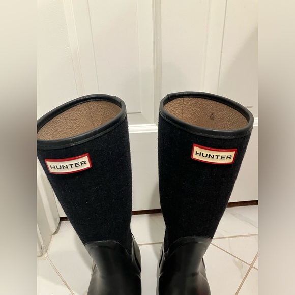 HUNTER RAIN / SNOW / ALL WEATHER BOOTS SIZE 7 - Picture 3 of 12